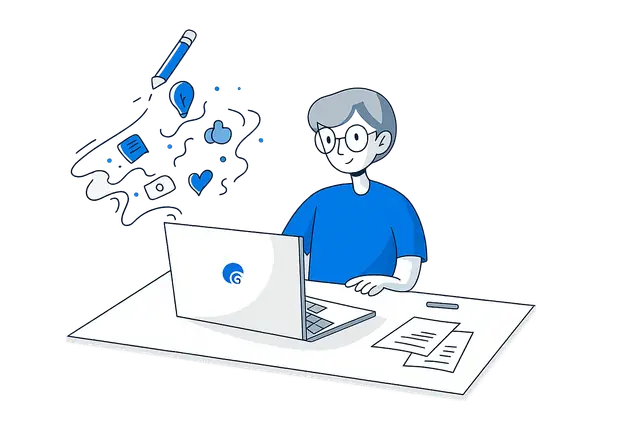 Job search illustration